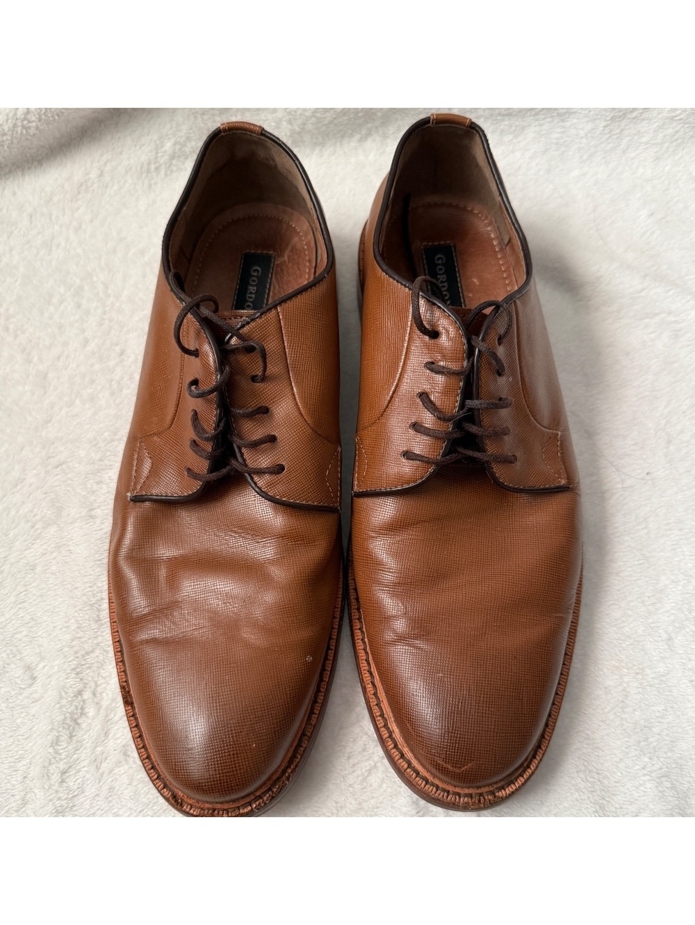 Gordon Rush Hester 500124 Mens 8.5 Brown Leather Shoes